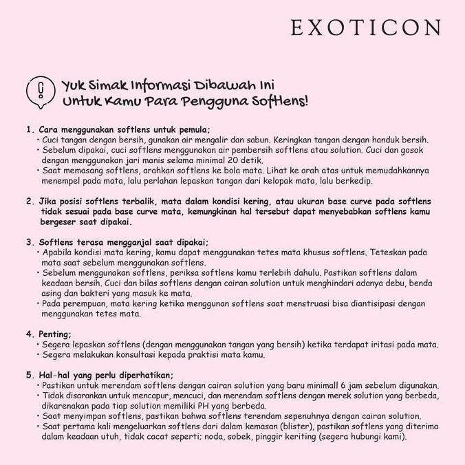 Occhio- Exoticon Softlens - Moxie - Chestnut Eye Soflens Lensa