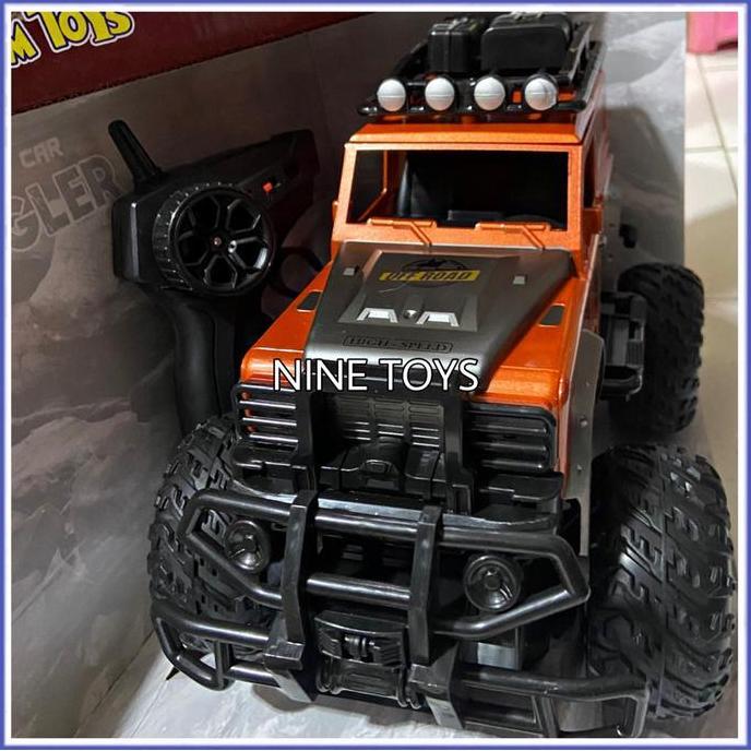 MOBIL REMOTE CONTROL OFFROAD JEEP WRANGLER JUMBO CROSS COUNTRY MAINAN