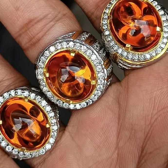 CINCIN BATU PERMATA KECUBUNG API HIGH QUALITY / ORIGINAL BANGKOK