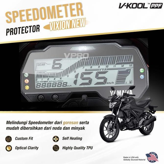 VKOOL PPF Speedometer Motor Yamaha Vixion NEW / Anti Gores Motor