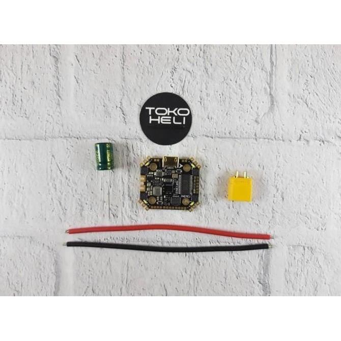 JHEMCU GHF13 AIO F4 OSD 13A 4in1 2-4S 16x16mm FC ESC Flight Controller