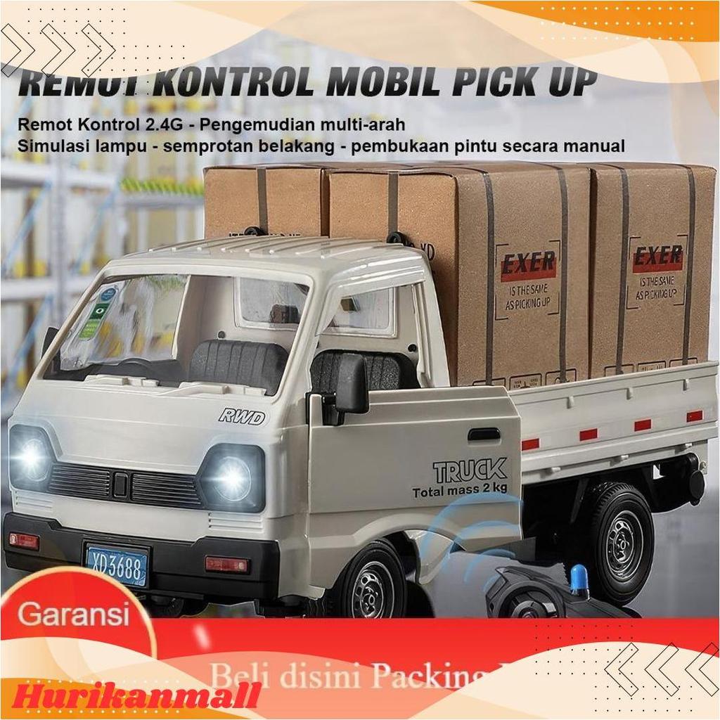 KiKiTOY 1:16 Spray RC Pick UP Mobil Remote Control Mobil Mobilan RC Carry Pick UP 2WD 2.4Ghz Mainan 