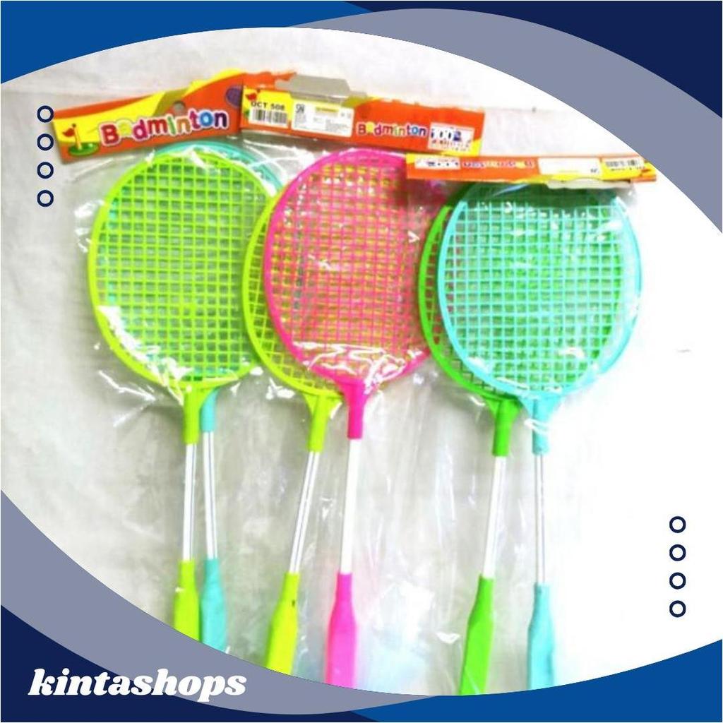 Mainan Raket Badminton Plastik /Mainan Raket Badminton Plastik Anak ATPromo