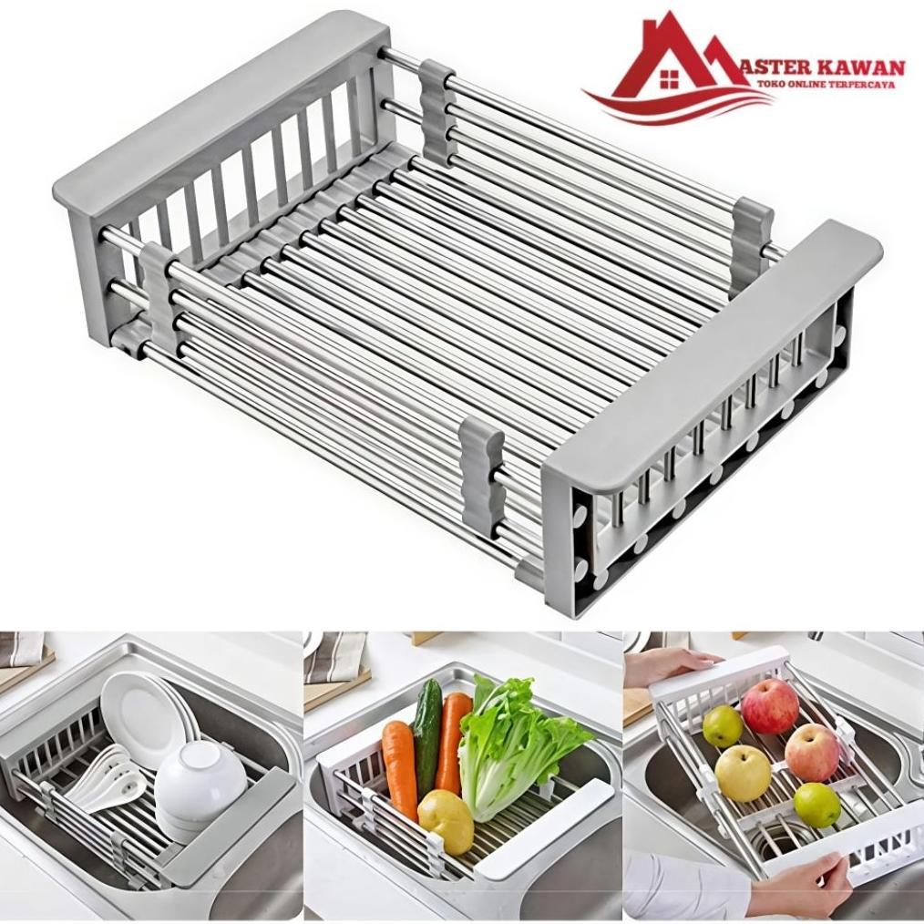 Tirisan Kitchen Sink Model Tarik Stainless /Tirisan Wastafel /Tirisan piring Sayur