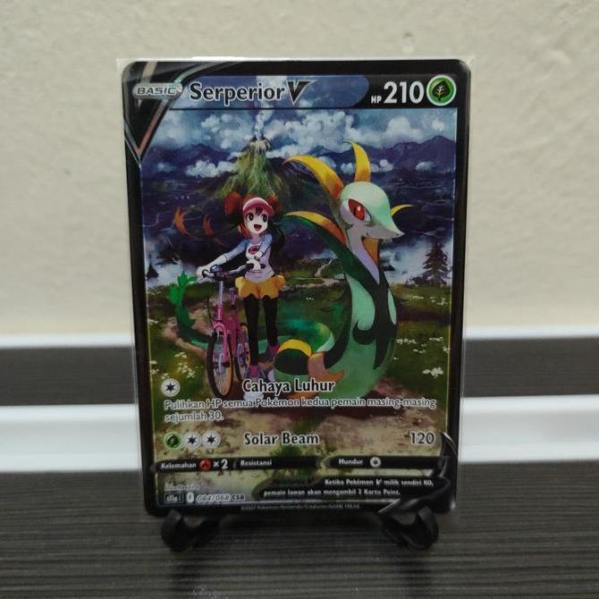 New Pokemon TCG Indonesia Serperior V S11a 084/068 CSR