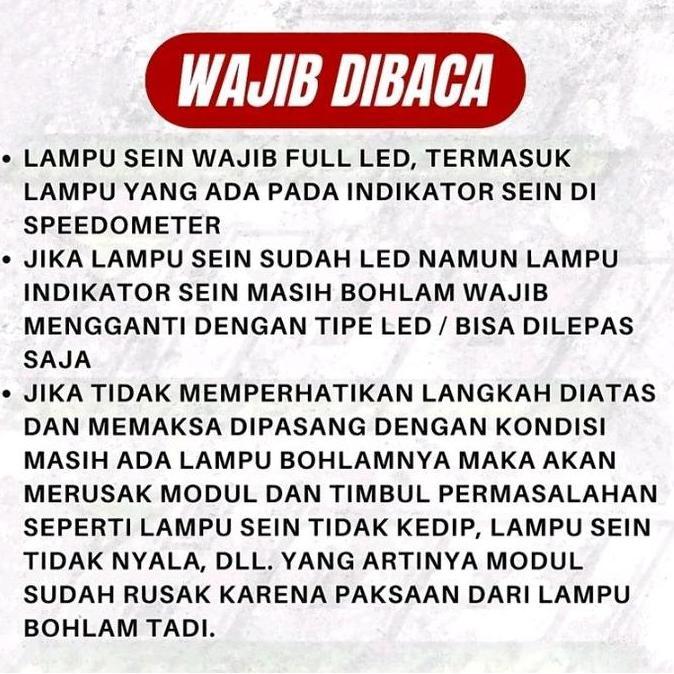 Promo Flasher Sein Oprekan Genit Strobo Flasher CR7 Flasher Sein Genit Motorcycle Diskon