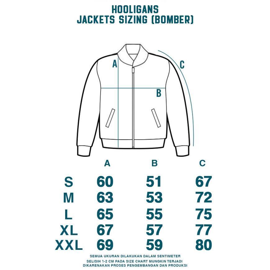 GARANSI Hooligans Jacket Bomber Hugo Black