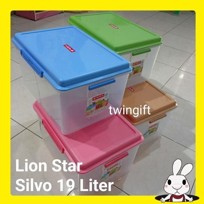 Box Kedap Serbaguna, Lion Star-Silvo,(19 L).(KHUSUS GOJEK) murah