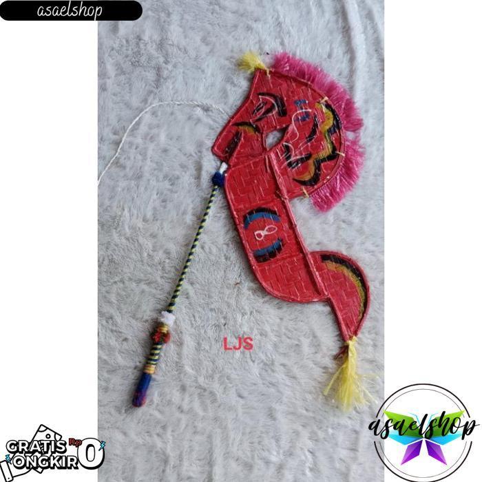 Grosir Mainan Jaranan Anak/ Harga Grosir Bisa Cod/Pengrajin Kuda Lumping Murah/Kuda Kepang Anak/Jara