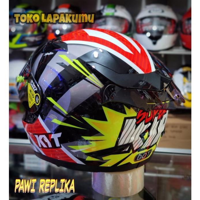 (COD) Helm KYT r10 modif _Kyt R10 paket ganteng seri 3