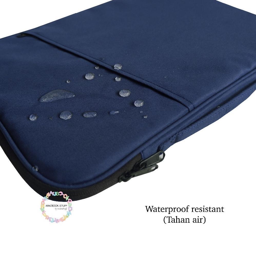 Bergaransi Tas Laptop Clutch Book Dompet Jinjing Tahan Anti Air Waterproof Water Resistant Laptop Ba