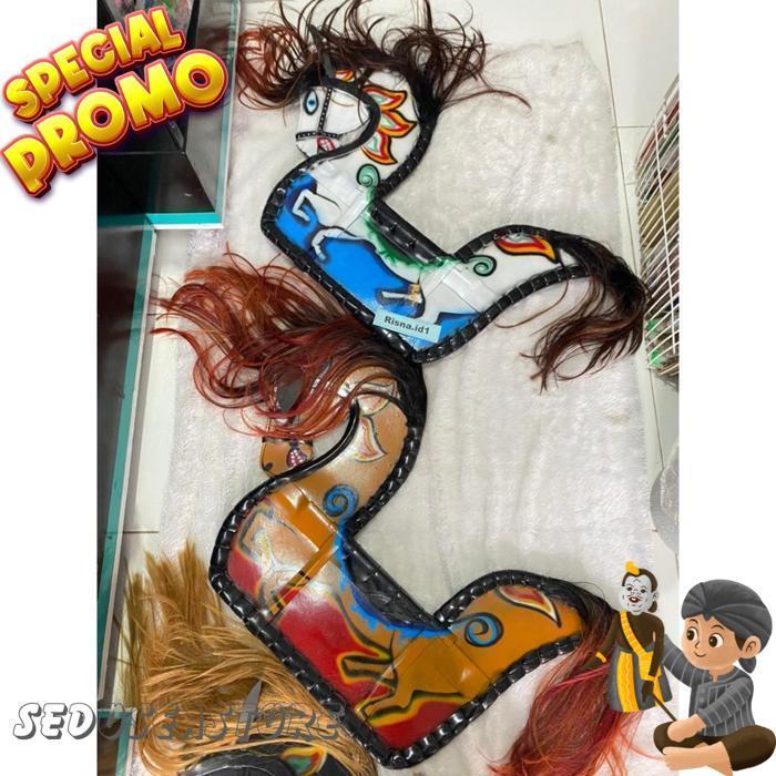 Jaran Kuda Lumping Kesenian Jatilan Bahan Spons Tebal Size P-+85 T55Cm