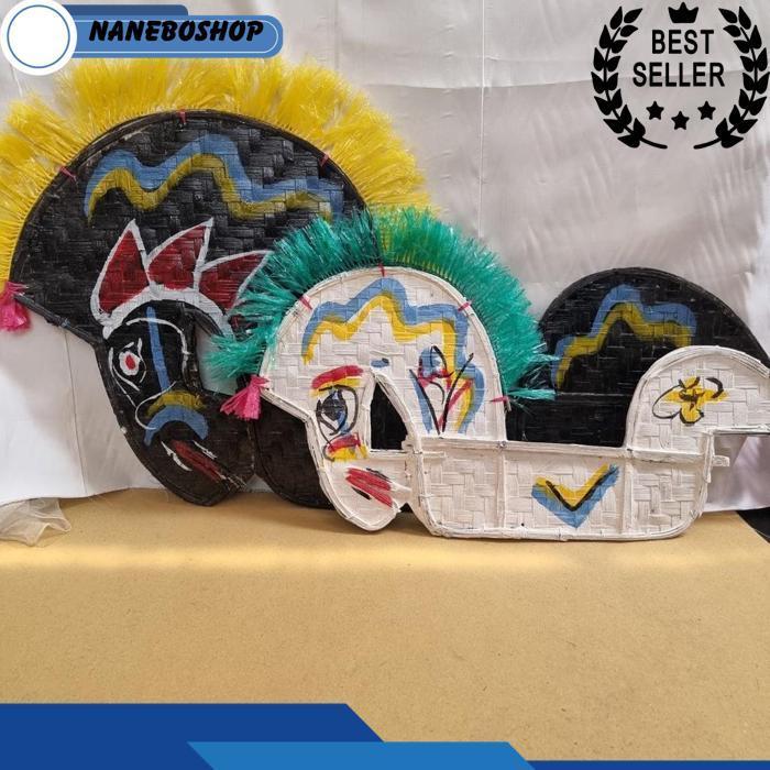 [Diskon] Jaran Kepang Besar 88Cm / Jaranan Besar / Kuda Lumping / Kuda Pentas Latihan Jaranan