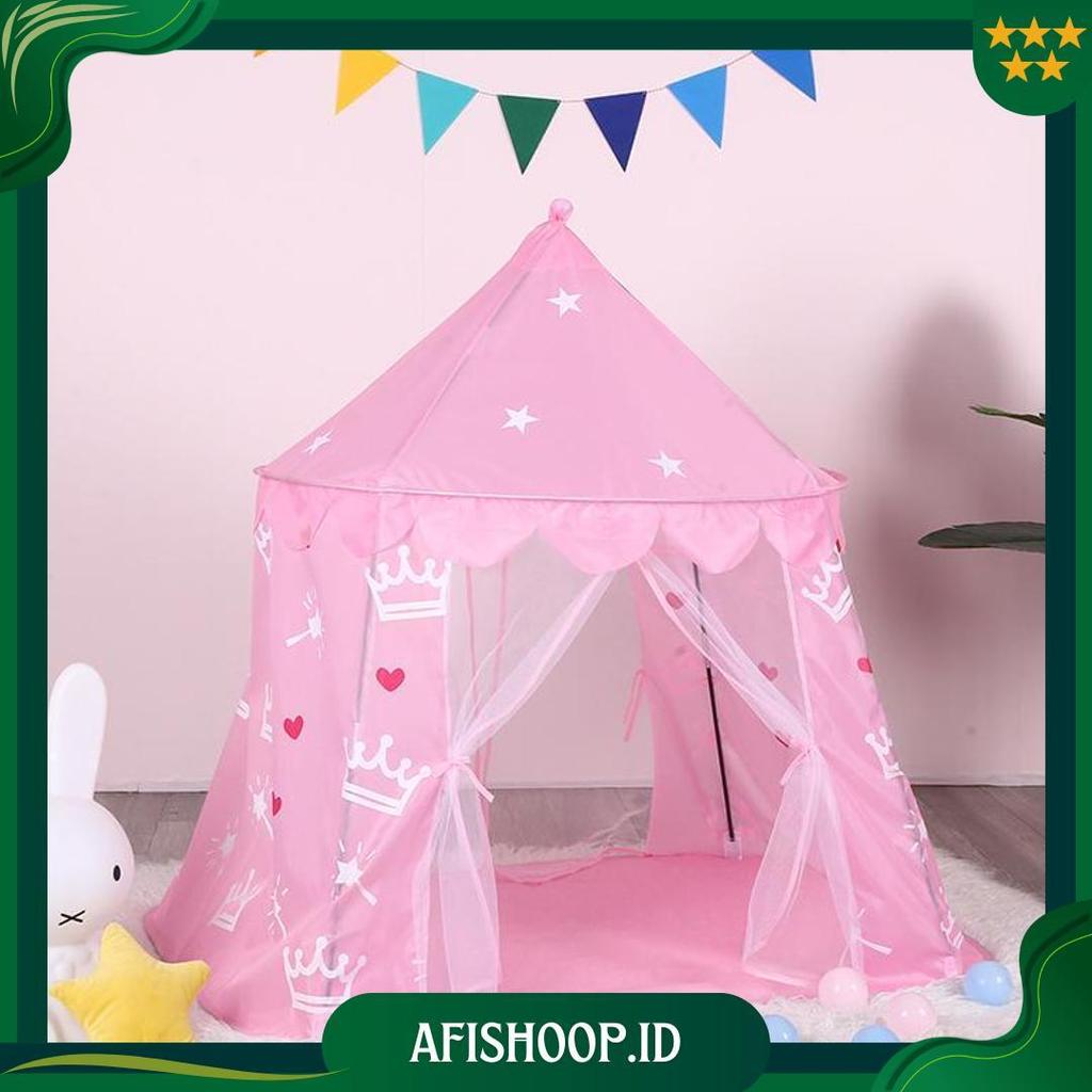 WD Tenda Anak Model Rumah 2 Pintu Warna Warni Tenda Castle Tenda Princess Anak Rumah WDS COD
