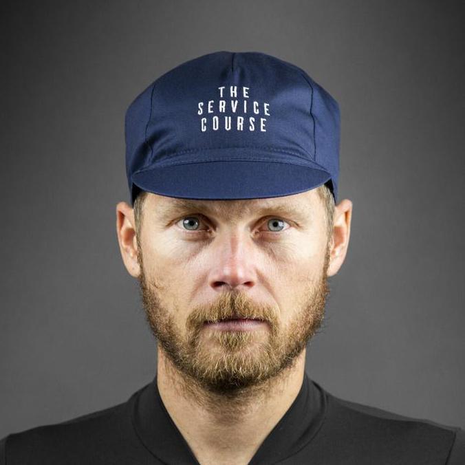 TERLARIS THE SERVICE COURSE CYCLING CAP BLACK NAVY GREEN
