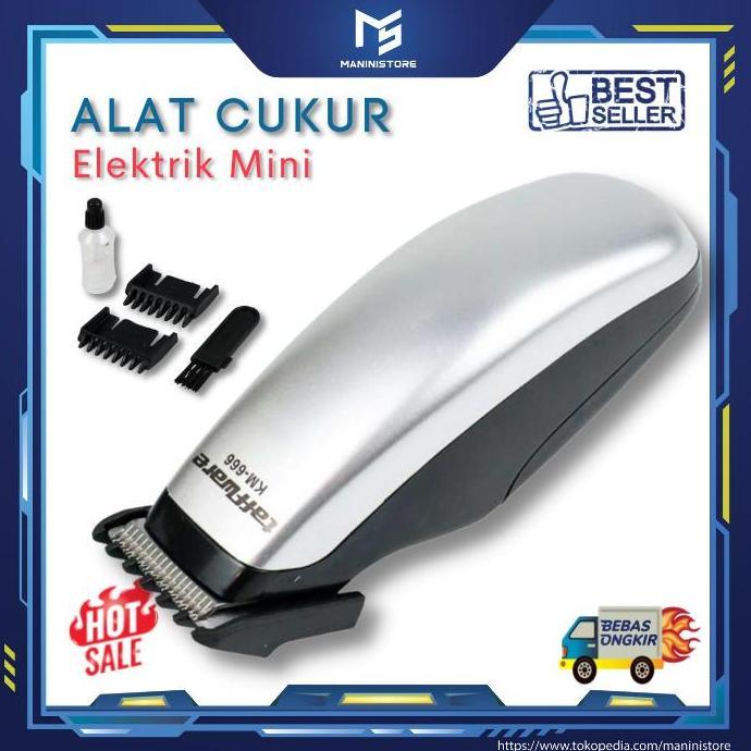 Alat Cukur Jenggot Kumis Rambut Elektrik Mini Kecil Murah