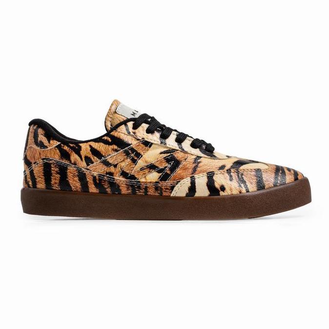 MARQUE GUSTAV Safari Series Tiger Macan - Sepatu Kasual Pria Wanita dengan Pattern Corak Skena dari 