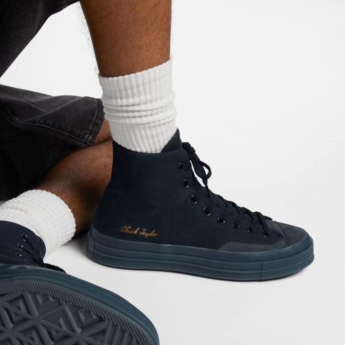 Sepatu Sneakers Pria Converse Chuck 70 Marquis Nightfall Grey A03427C