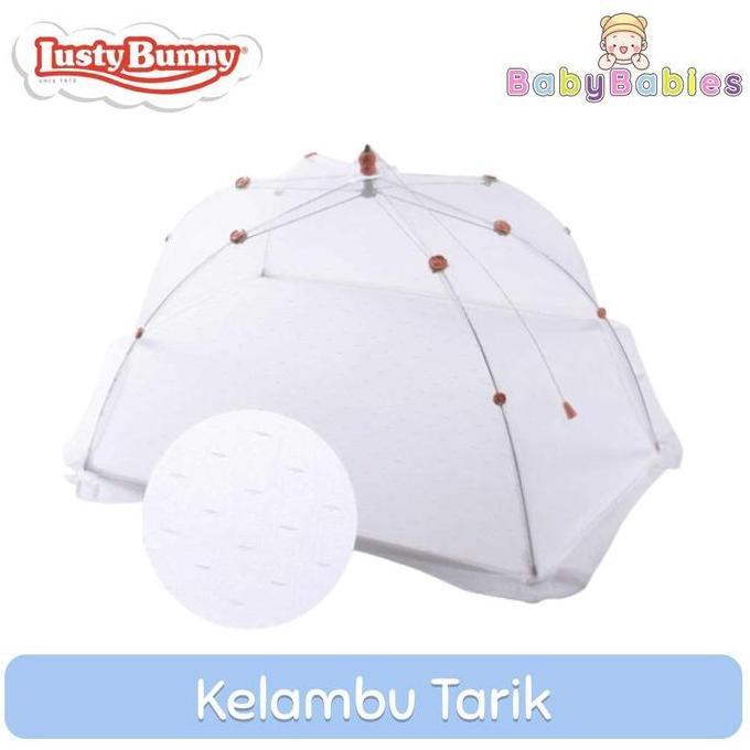 TERLARIS KELAMBU BAYI LUSTY BUNNY DOUBLE KAWAT | KOJONG BAYI ANTI NYAMUK LIPAT PRAKTIS | PERLINDUNGA
