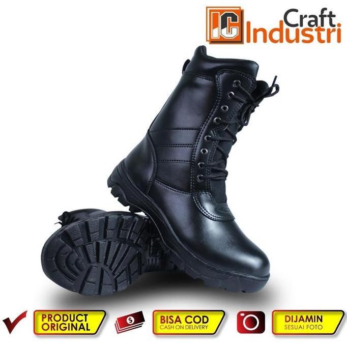 NEW SEPATU PDL TNI AD SOLE ARMY | PDL SATPAM POLRI SECURITY - LB01 ORI