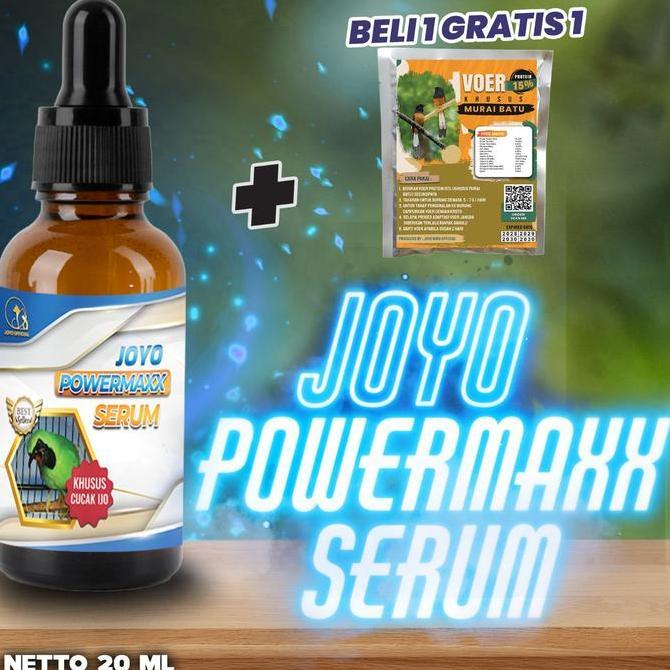 VITAMIN GACOR BURUNG CUCAK | STAMINA BURUNG CUCAK | DOPPING BURUNG CUCAK | POWERMAXX SERUM KHUSUS BU