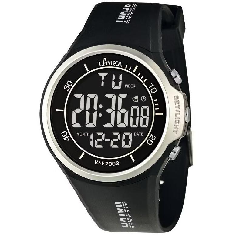 MURAH (H&S Cod)Jam Tangan Pria Lasika 5002 Digital Anti Air Ori Strap Rubber/Karet(Best seller)