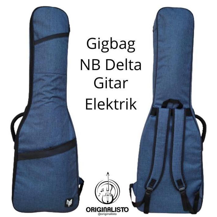 Gigbag Gitar Elektrik Nb Delta - Hitam