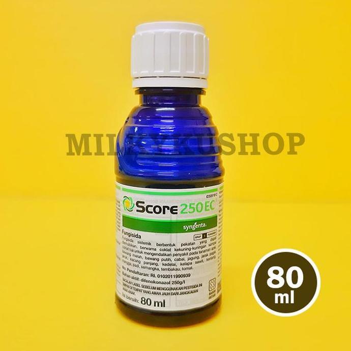 NEW SCORE 250 EC FUNGISIDA + ZPT SCORE PENGENDALI PENYAKIT TANAMAN 80 ML ORI