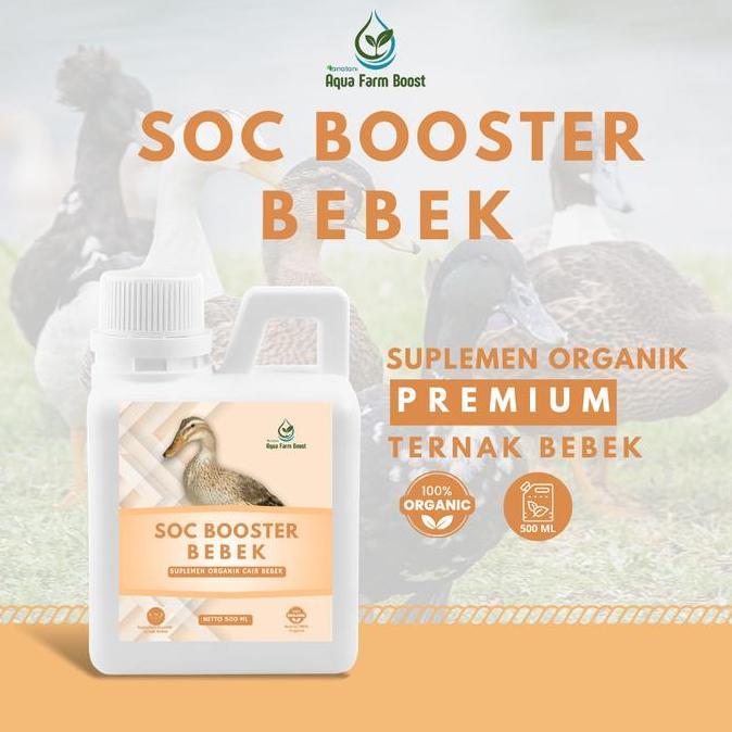 [BISA COD] SOC BOOSTERBEBEK500ML - Suplemen Organik Khusus Bebek, Suplemen Pemacu Produksi Daging da
