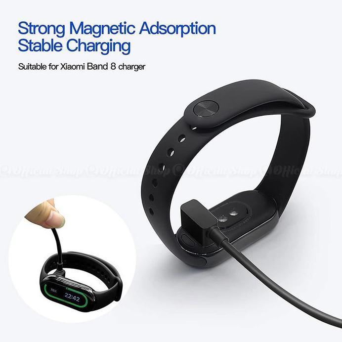 Charger Magnetic Cable Charging Kabel USB 1M for Xiaomi Mi Band 10 / 9 / PRO / 8 / 8 9 ACTIVE / Redm