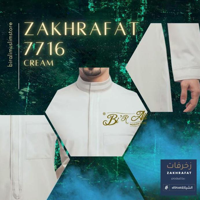 Jubah Zakhrafat 7716