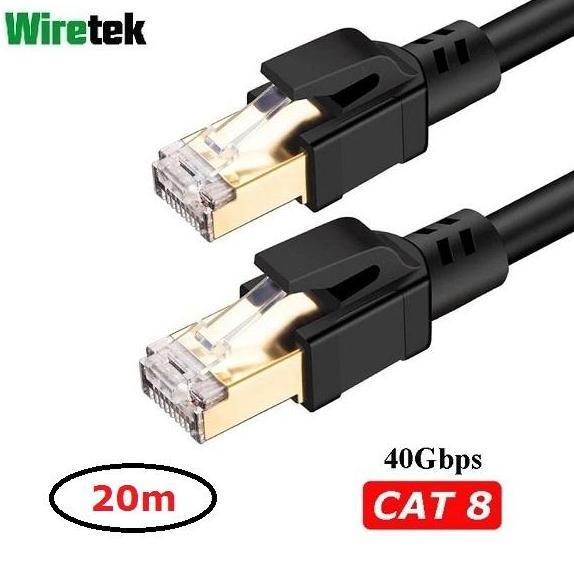 NEW LAN Cat 8 Gigabit Ethernet Network Cable 20 meter WIRETEK