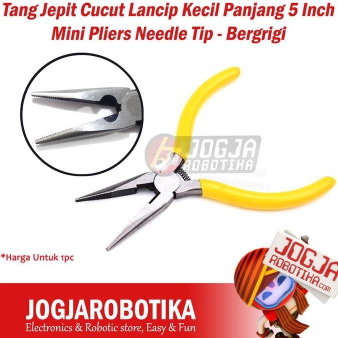 CORELA Tang Jepit Cucut Lancip Kecil Panjang 5 Inch Mini Pliers Needle Tip