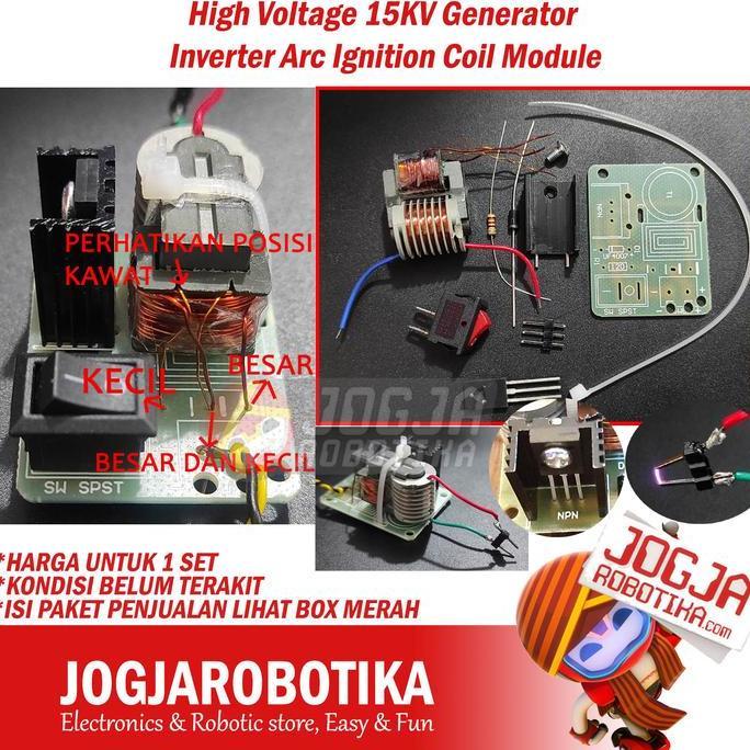 CORELA High Voltage 15KV Generator Inverter Arc Ignition Coil Module