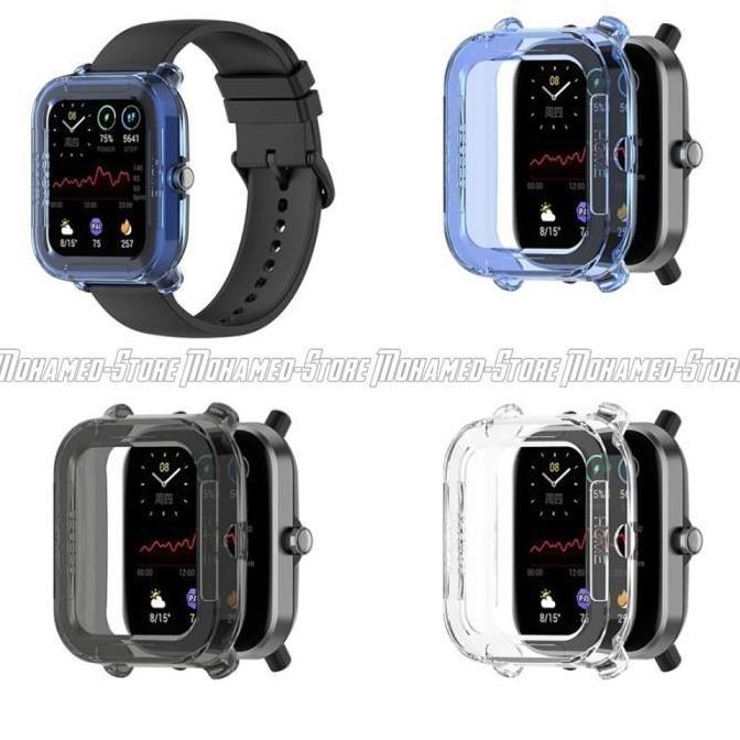 Rubber Case TPU Soft Bumper Cover Protect u/ Amazfit GTS 2 (GTS2) MINI