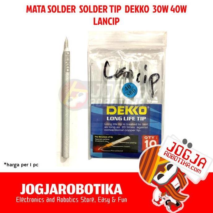 CORELA MATA SOLDER DEKKO 40W - LANCIP Kompatibel DS30N DS40N 938-N