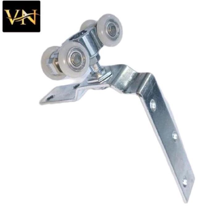 Roda Husky Rel Gantung Pintu Sliding Lipat Venezza Atas Bawah Lurus 180