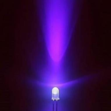 1000pcs LED 5mm Lampu Purple Ungu UV 5 mm