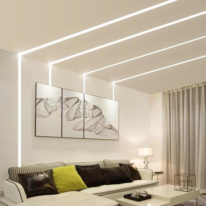 u channel aluminium for led strip sayap inbow 1meter