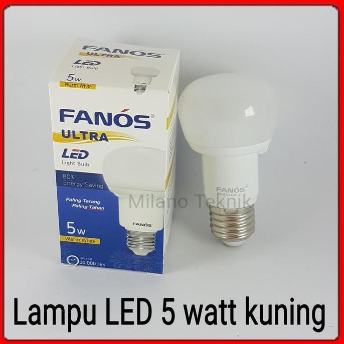 Bolam LED 5watt lampu led 5watt lampu 5w kuning