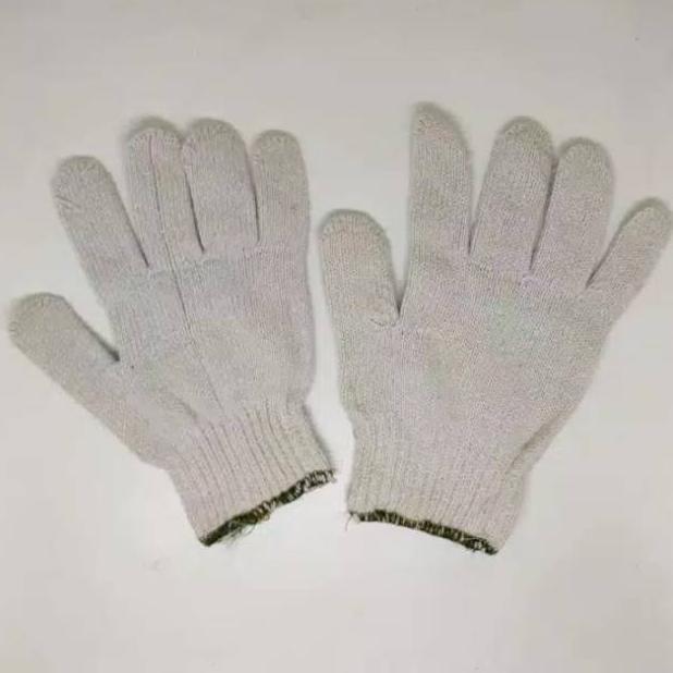 NEW Sarung tangan 8 benang sarung tangan katun benang sarung tangan benang putih sarung tangan putih