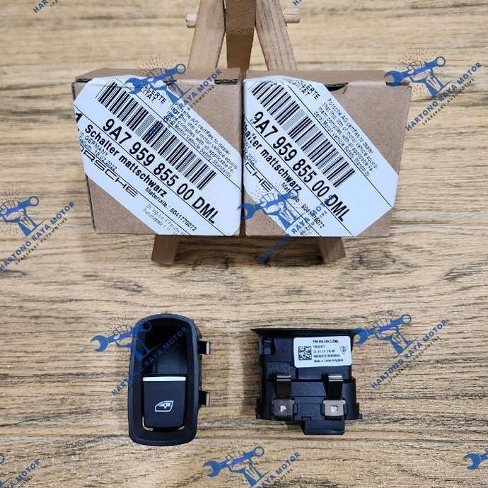 Switch Power Window Depan Kiri Porsche Cayman Boxster 911 981 718 Original 9A795985500DML