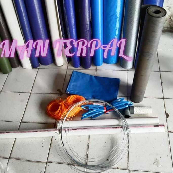 TERPAL KOLAM FULLSET D1 T1, 2 ORCHID/KOLAM TERPAL/KOLAM IKAN/KOLAM FUL