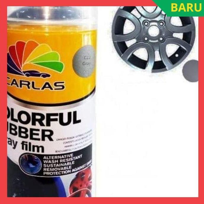 Carlas Rubber Paint Grey Doff C22 Cat Mobil Abu Abu Doff Cat Karet Rubber Paint Bagus Carlas Terbaru