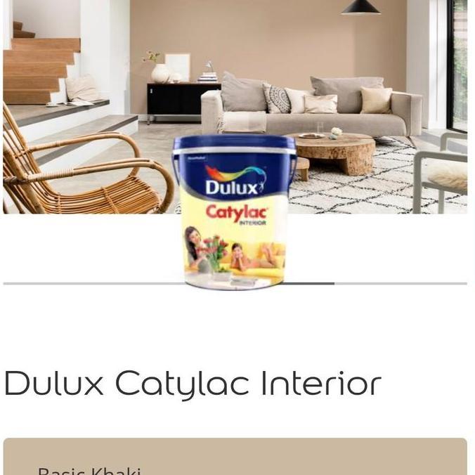 Dulux Catylac Interior - Basic Khaki