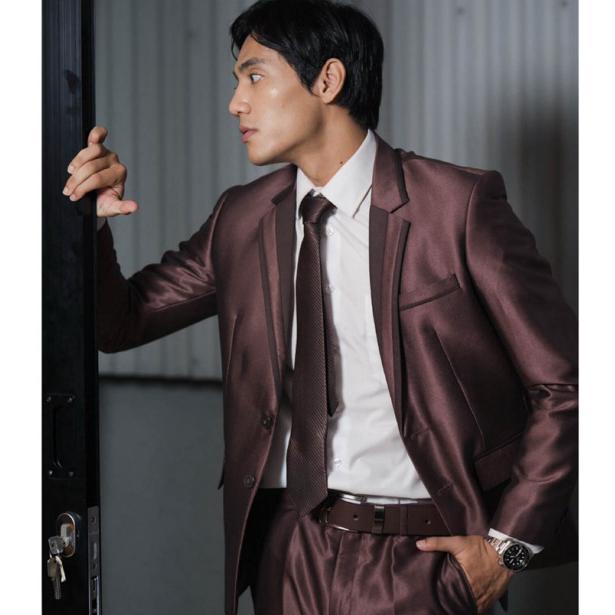YUNG BANDUNG - Setelan Jas Pria Pengantin Semiwool Glossy