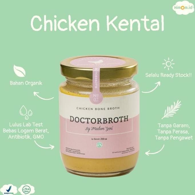 Doctor Broth - Chicken Kental, Kaldu Ayam, Chicken Broth Kaldu Tulang
