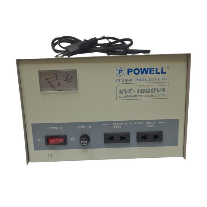 Ready Stabilizer 1000 Watt POWELL(SVC-1000VA)