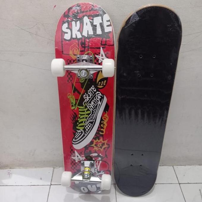 Skateboard Size 8 Xl Maple Dewasa