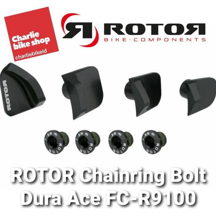 Baut Chainring - Chainring Bolt ROTOR Crank Shimano Dura Ace R9100